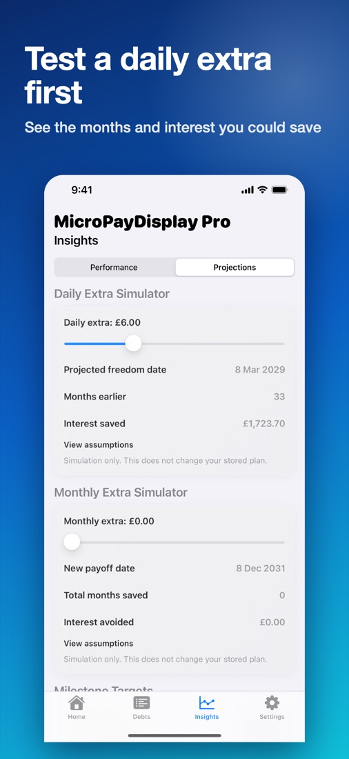 MicroPayDisplay screen 2